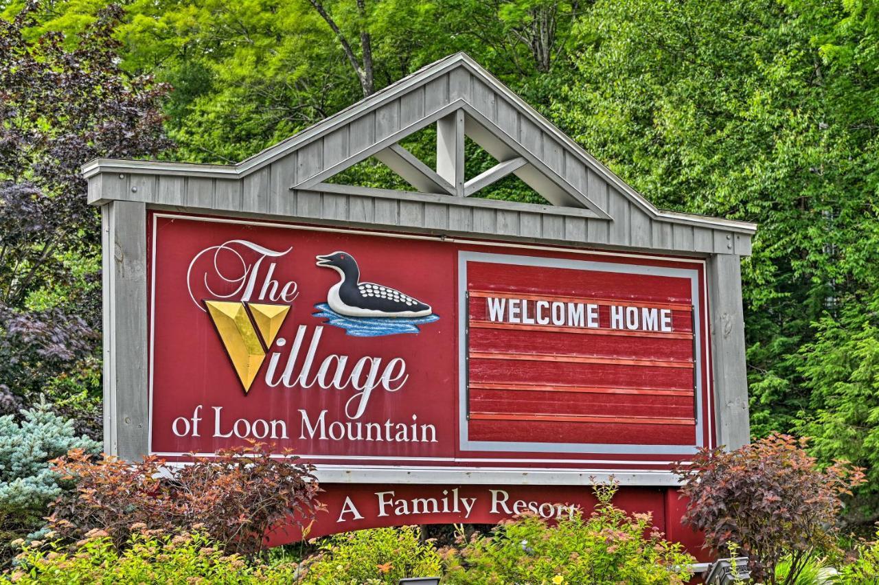 Village Of Loon Mtn Condo With Fireplace And Balcony! Линкълн Екстериор снимка